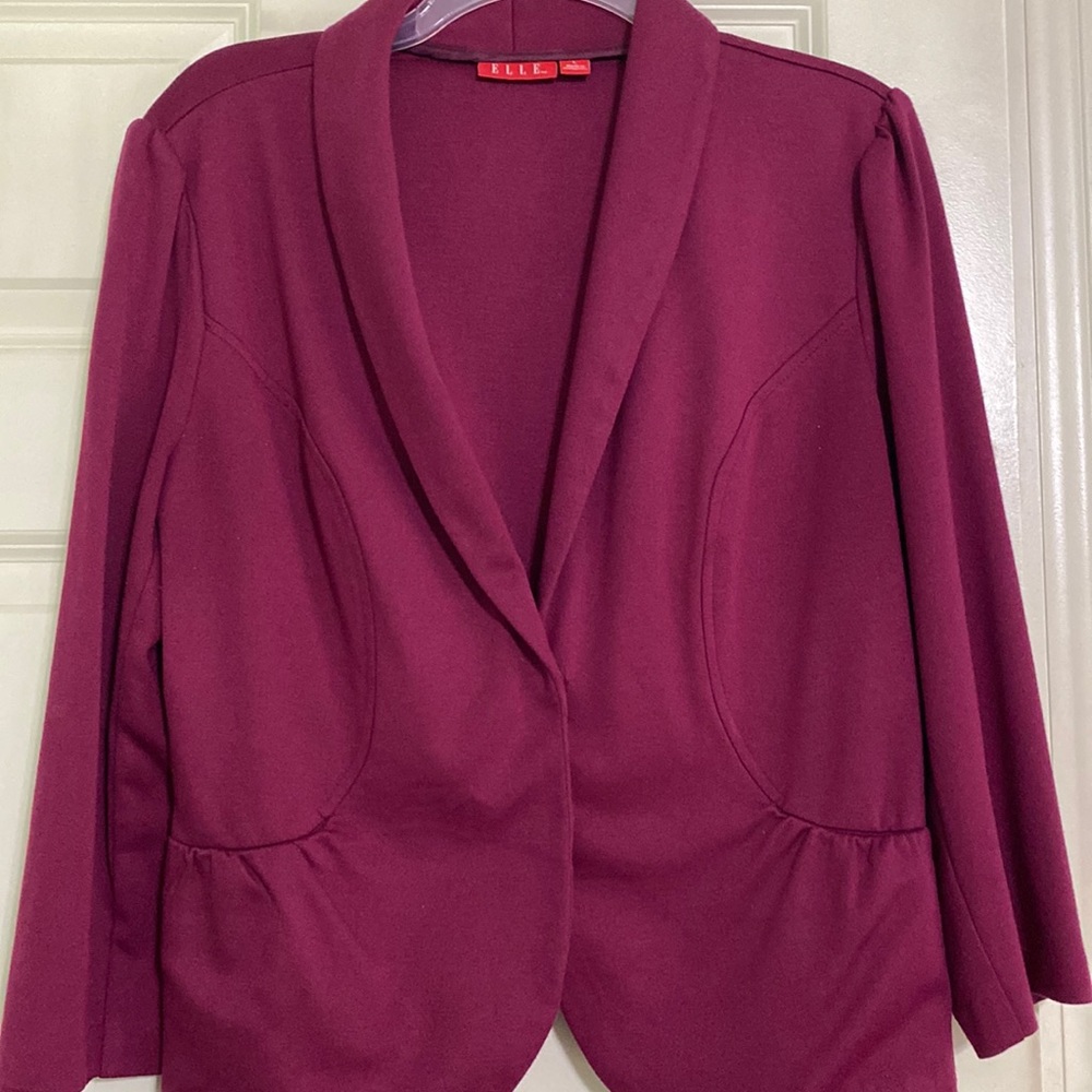 Elle raspberry jacket